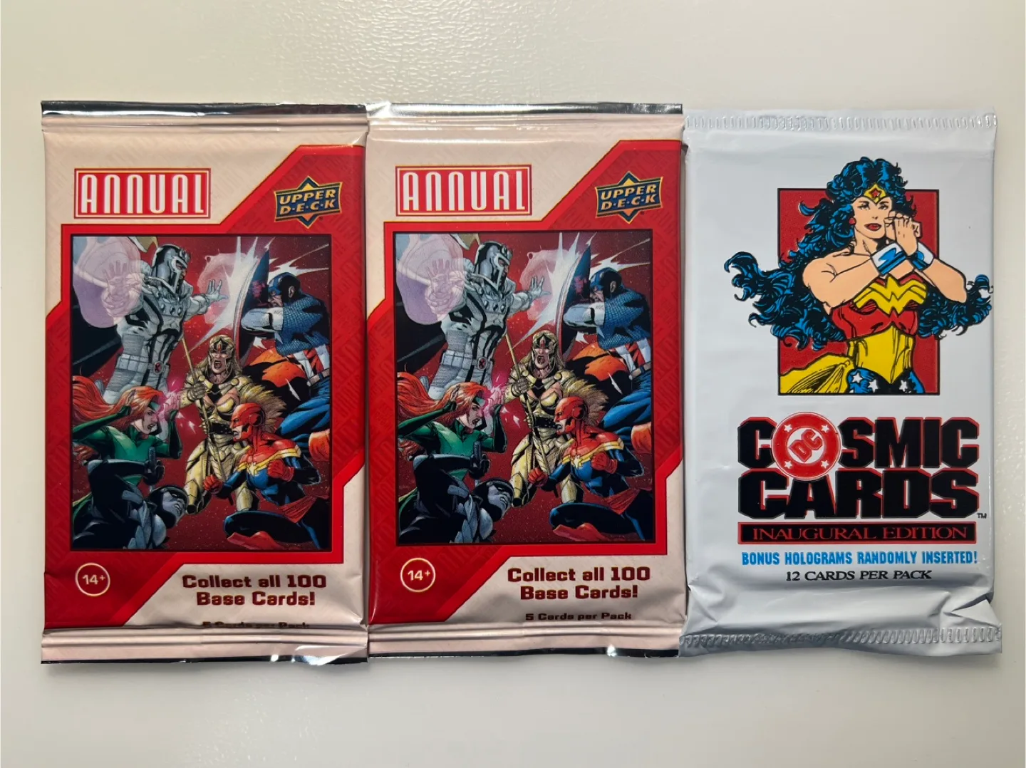 Marvel Annual & Cosmic Cards Trading Packs thumbnail