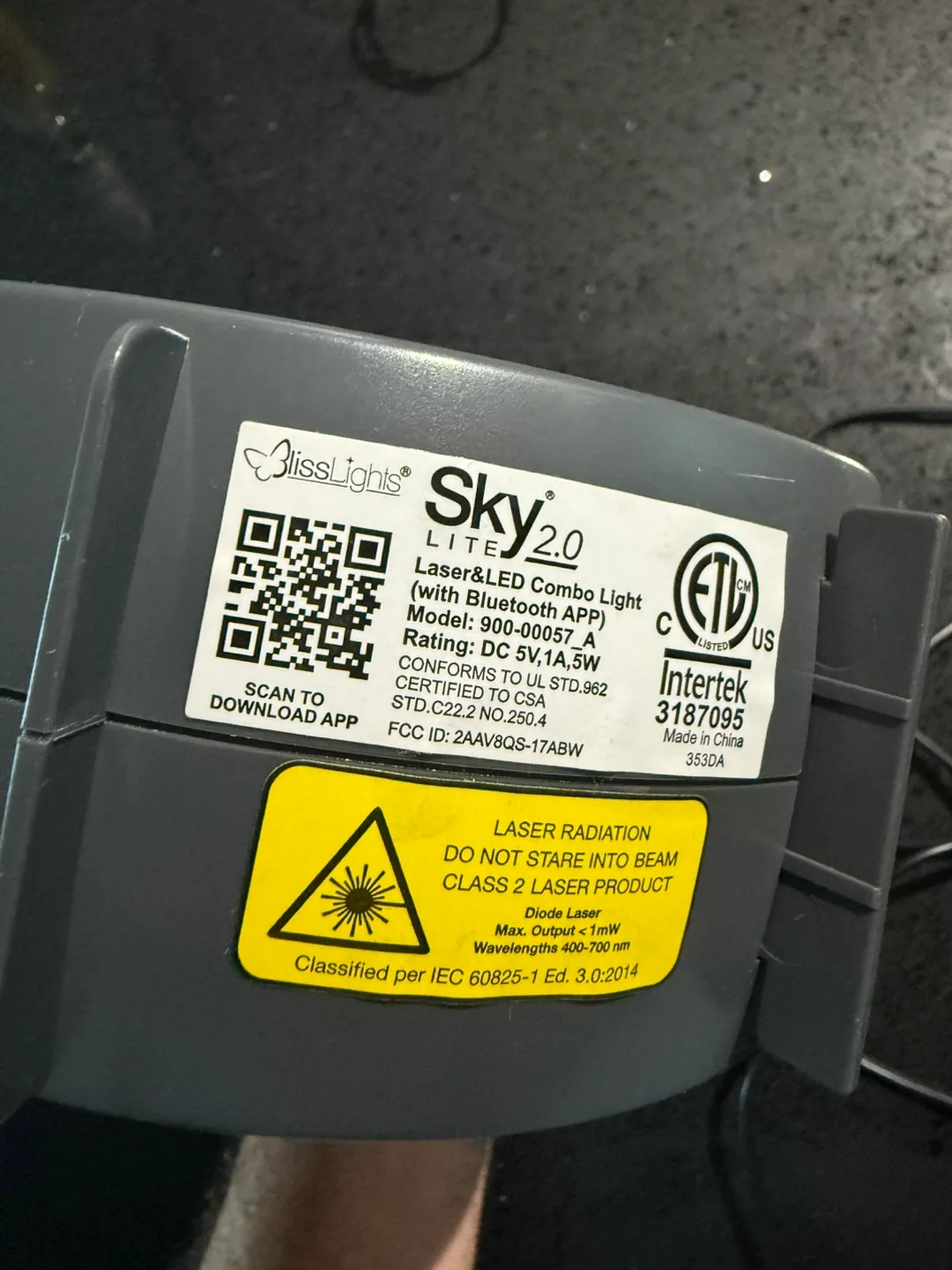 Sky Lite 2.0 room laser and light projector image indicator(4)