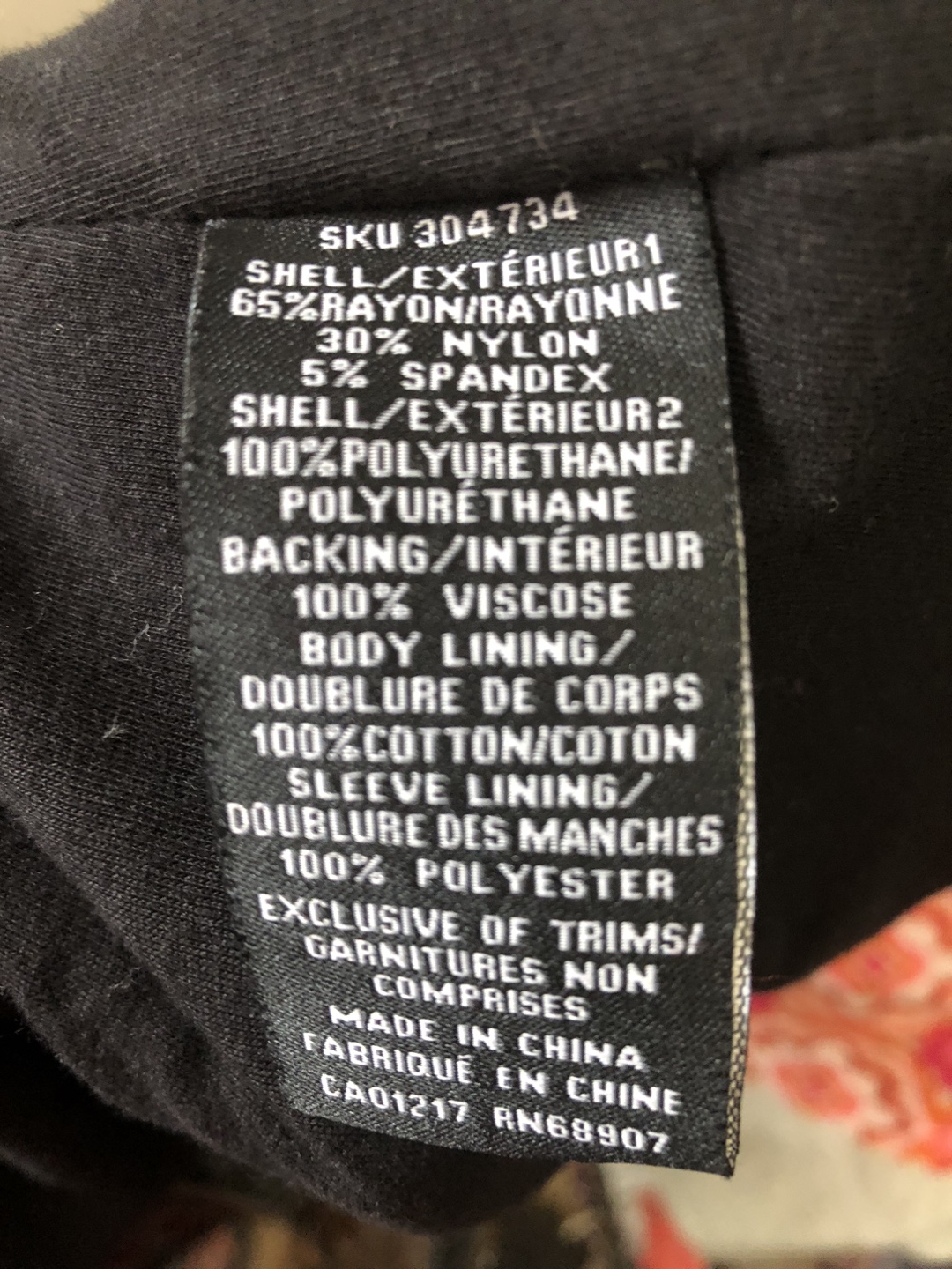Women’s Black Faux Leather Jacket. Large. Le Chateau. Like New - photo 4