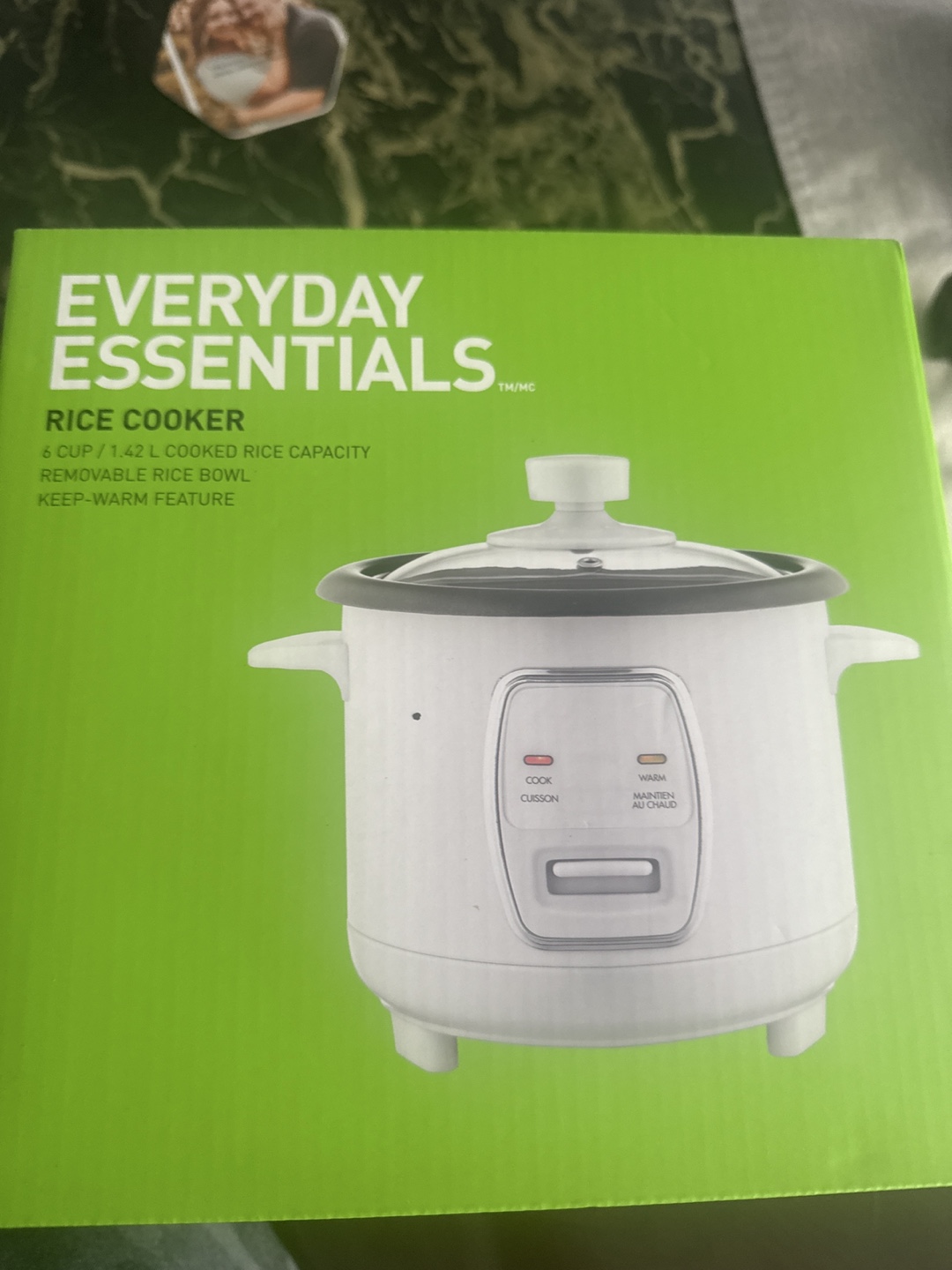 Everyday Essentials Rice Cooker - 6 Cup