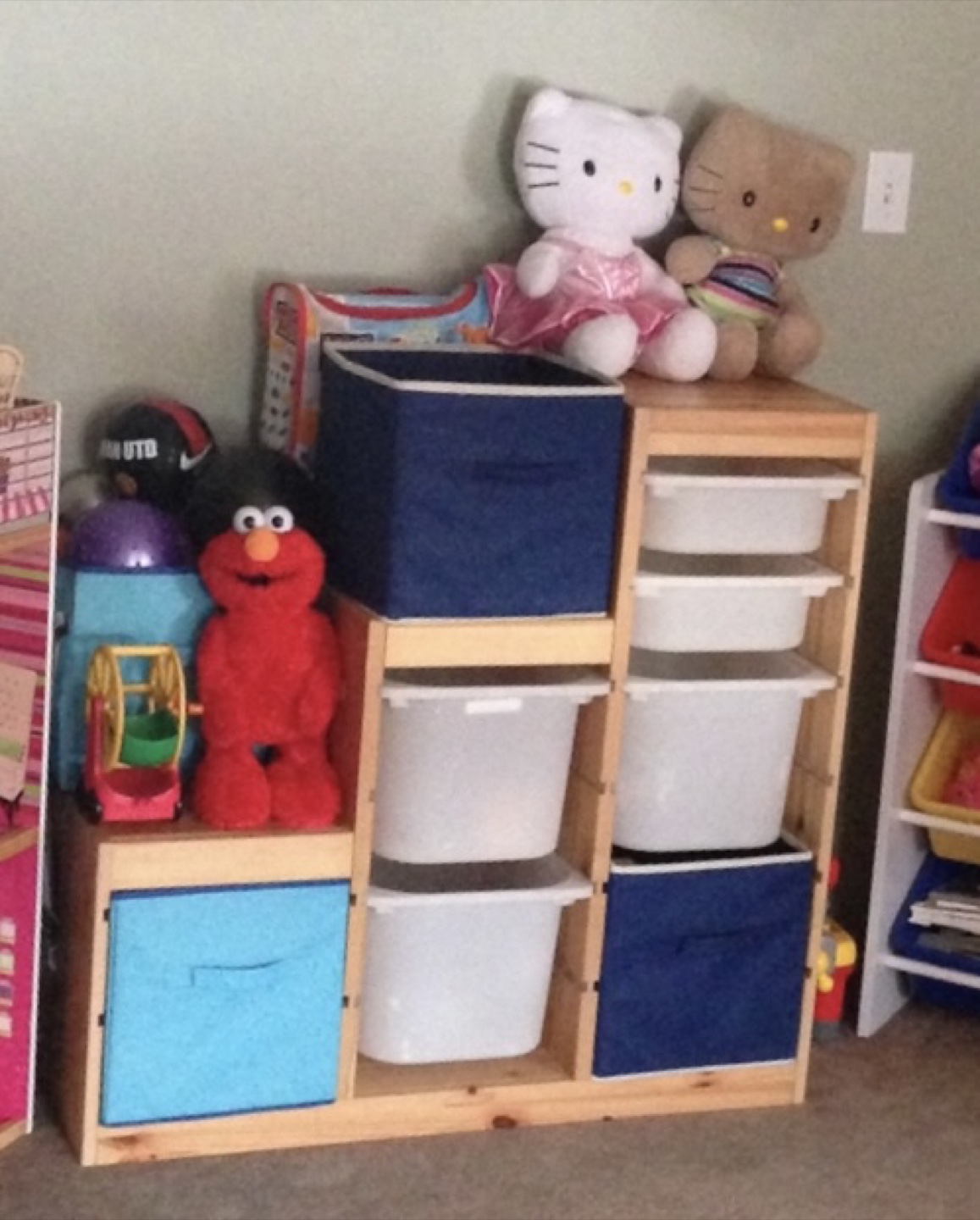 IKEA Trofast Storage Unit with Bins