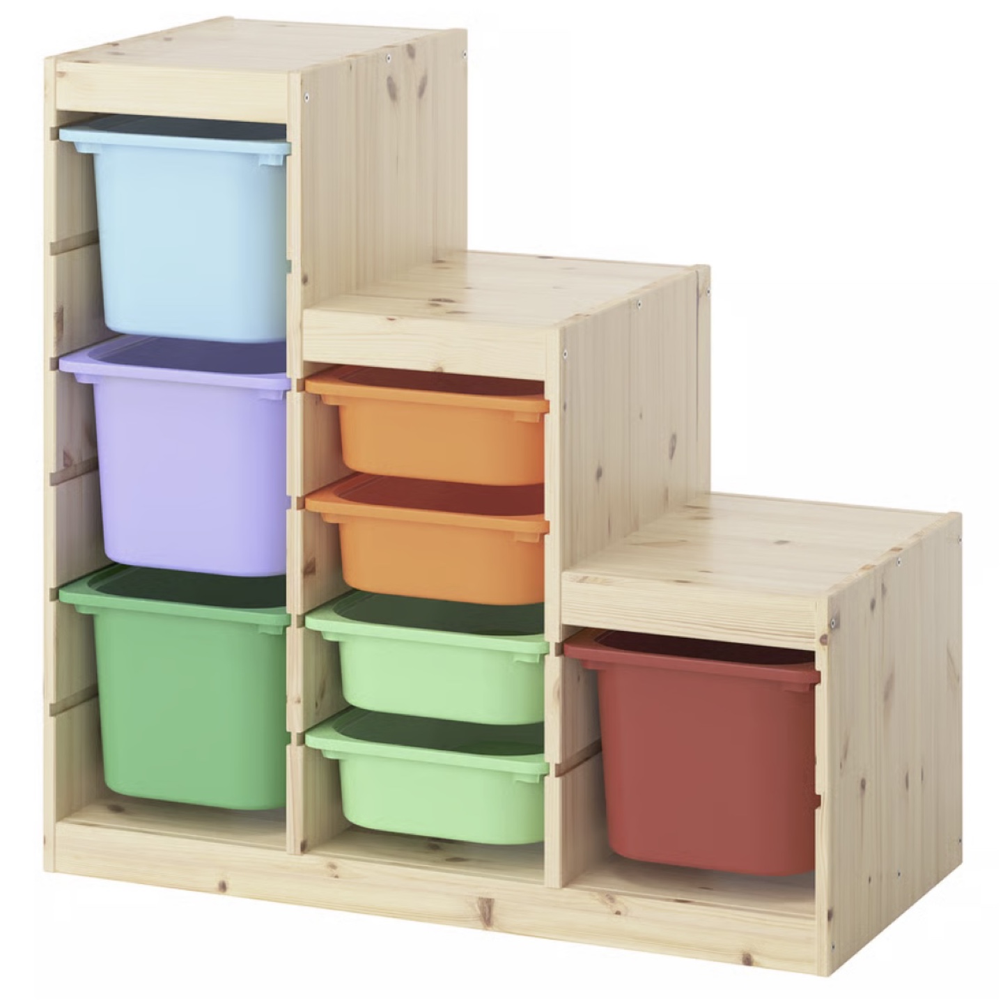 IKEA Trofast Storage Unit with Bins - photo 2
