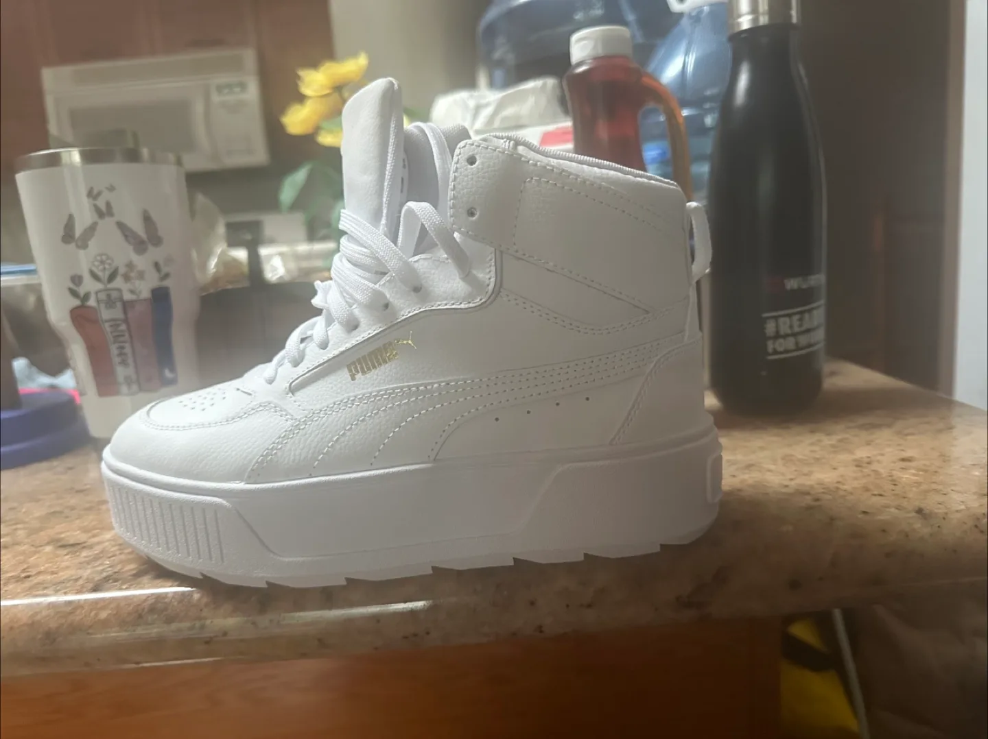 Puma Karman Rebelle Mid White - Women's US 8 (New) image indicator(9)