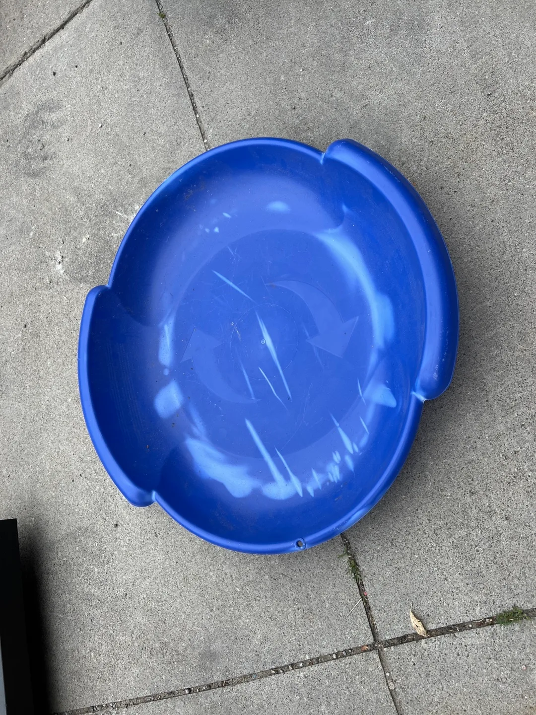 Blue Sledding Disc thumbnail