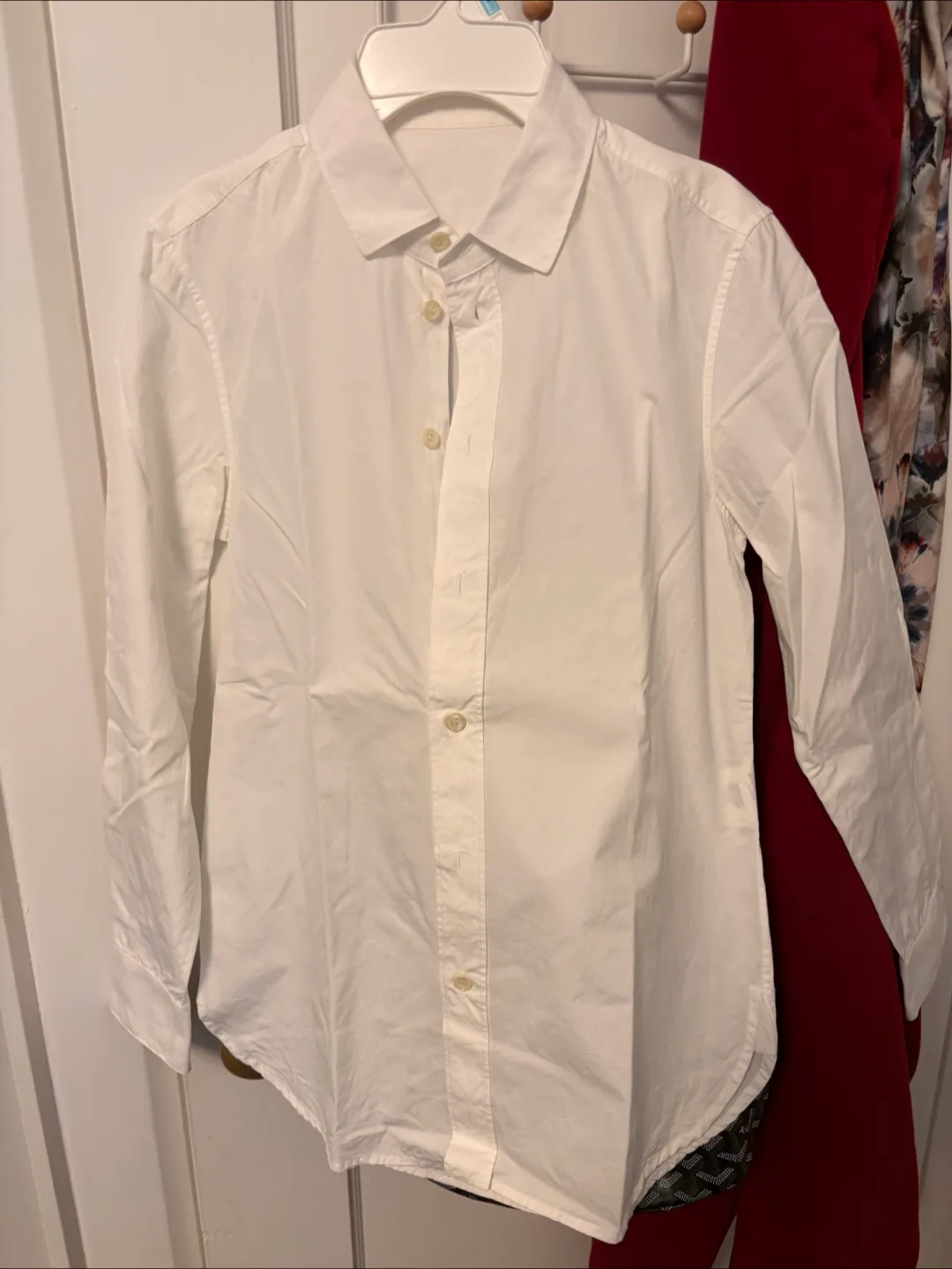 Saint Laurent White Button-Down Shirt