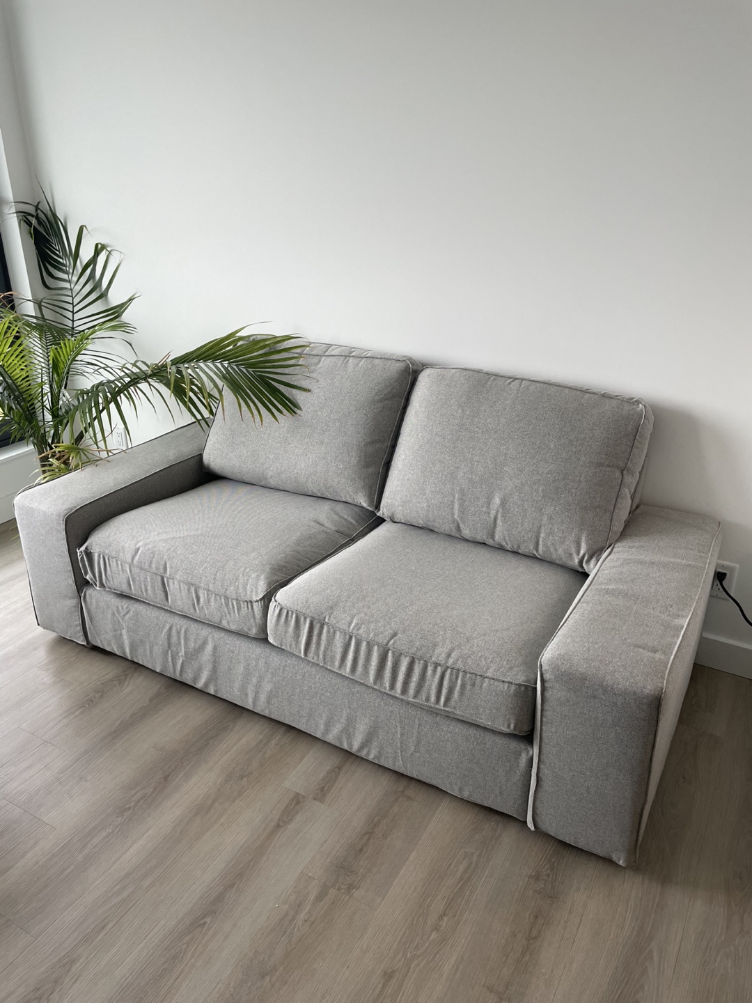 IKEA KIVIK Light Grey Loveseat