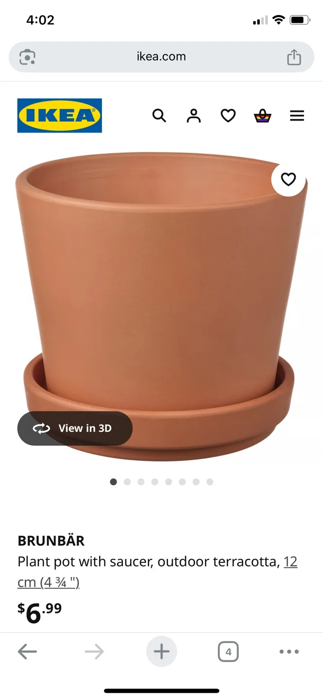 Outdoor Set: Table, Chair & Faux Plants 🌿 image indicator(6)