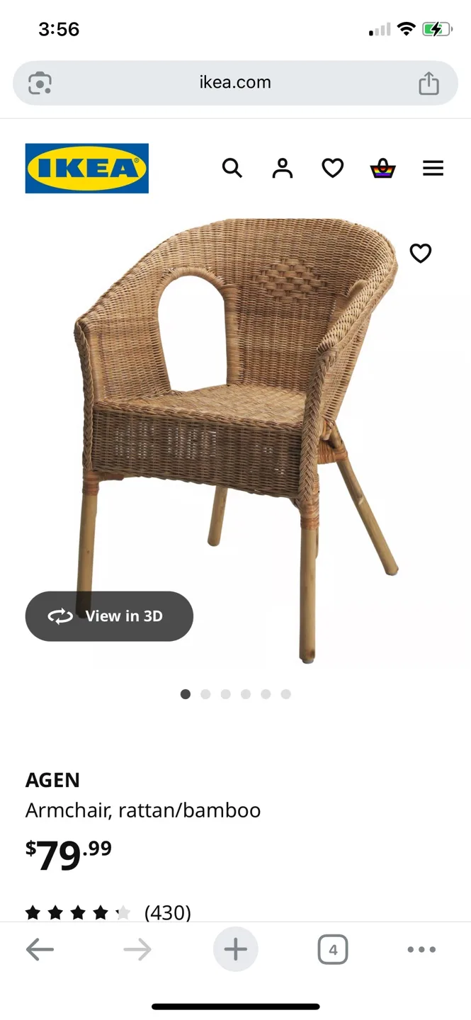 Outdoor Set: Table, Chair & Faux Plants 🌿 image indicator(5)