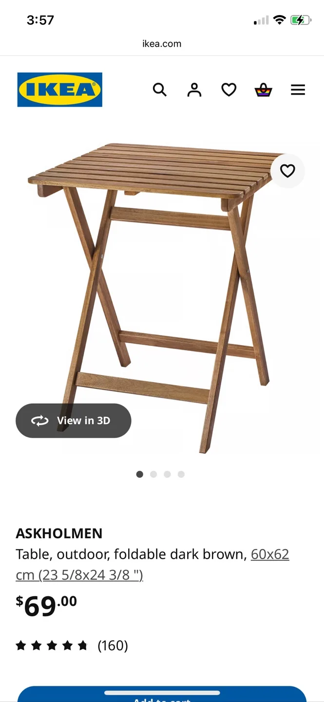 Outdoor Set: Table, Chair & Faux Plants 🌿 image indicator(4)