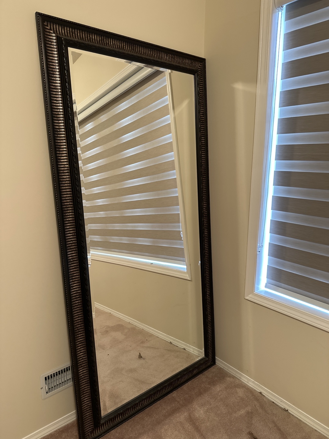 Large Framed Wall Mirror