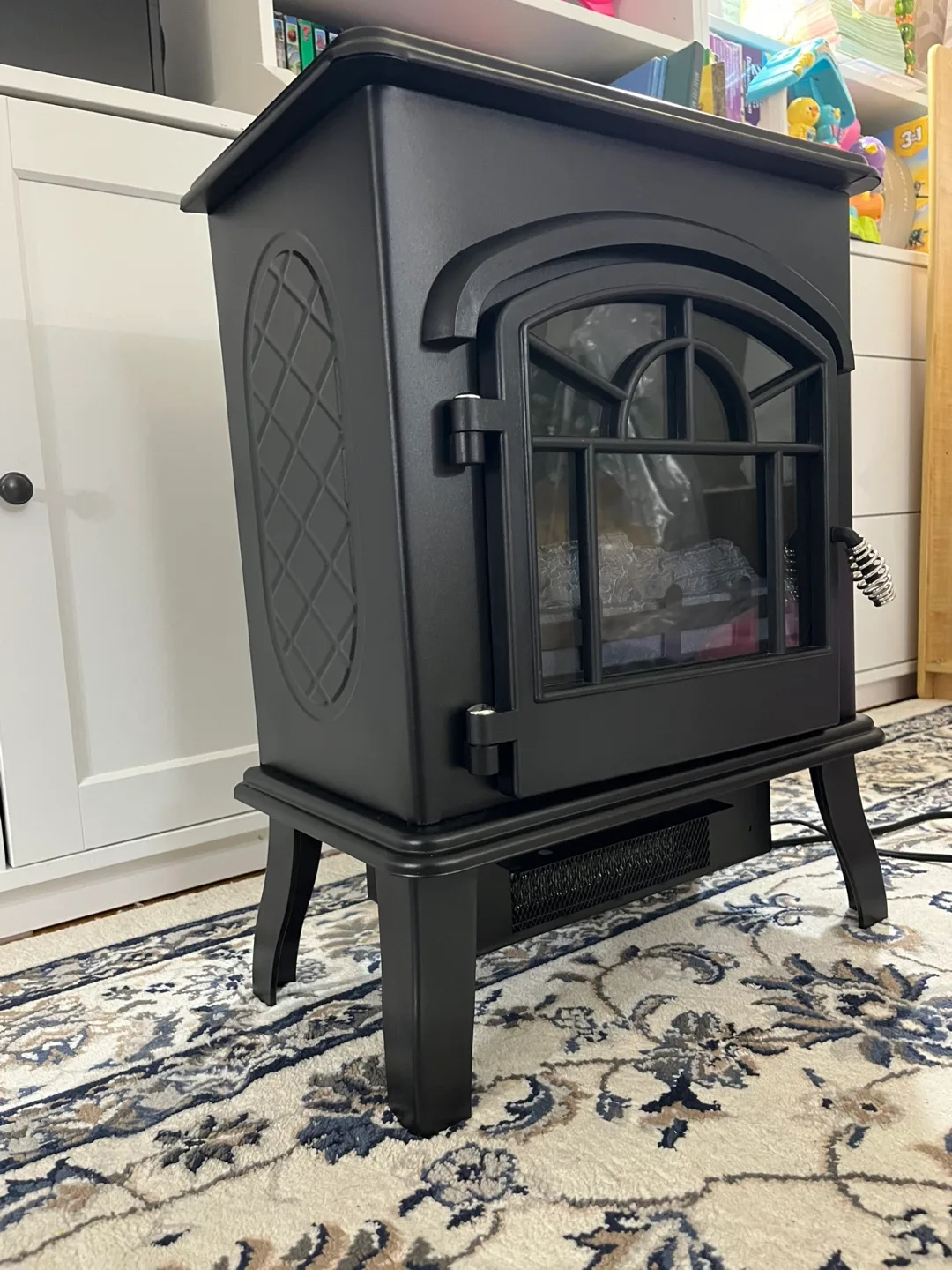 ✨Like New✨Electric Fireplace Stove - Realistic Flame Effect image indicator(7)