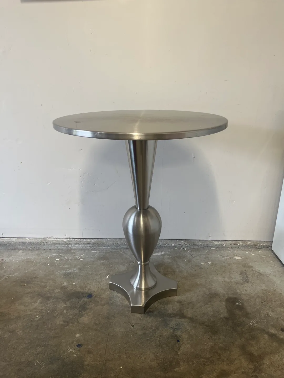 Silver Metal Accent Table thumbnail