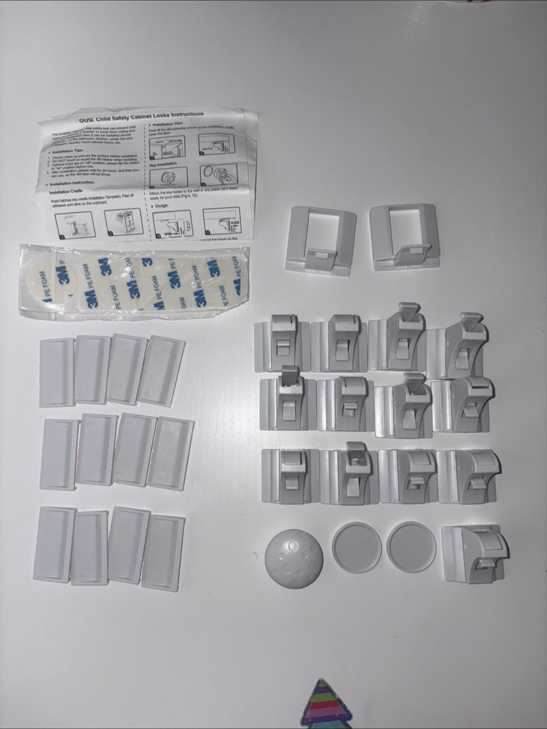 OUSI Child Safety Cabinet Locks - photo 2