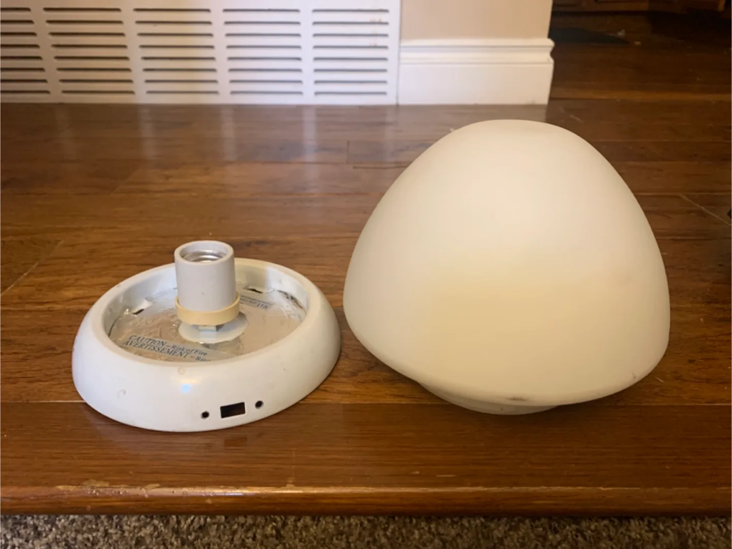 White Ceiling Light Fixture image indicator(3)