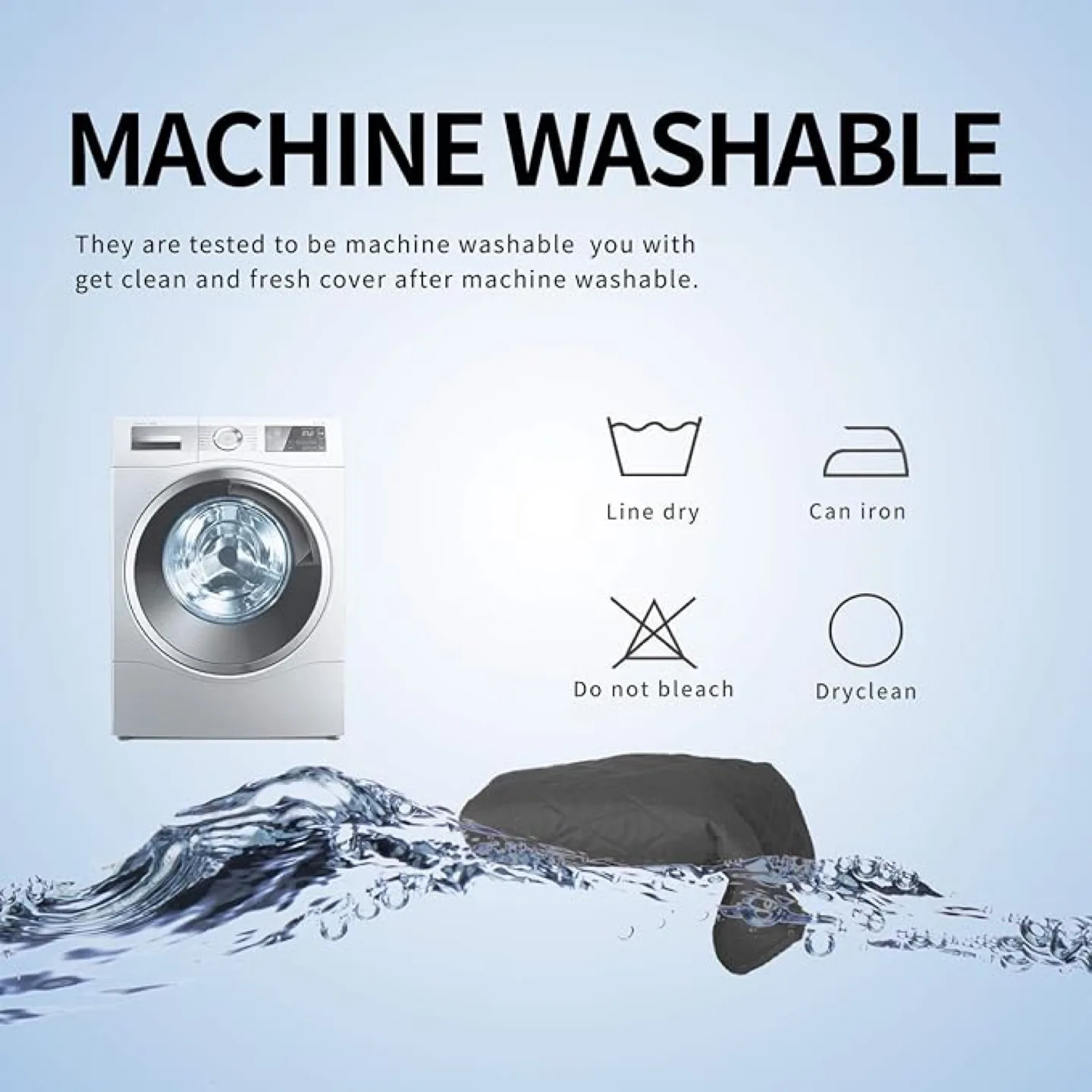 Reversible L-Shape Sofa Cover – XL Sectional Couch Protector image indicator(7)