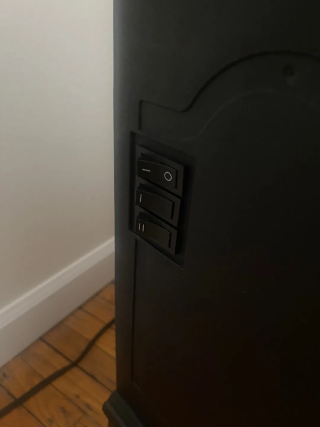 Black Electric Fireplace Heater image indicator(3)