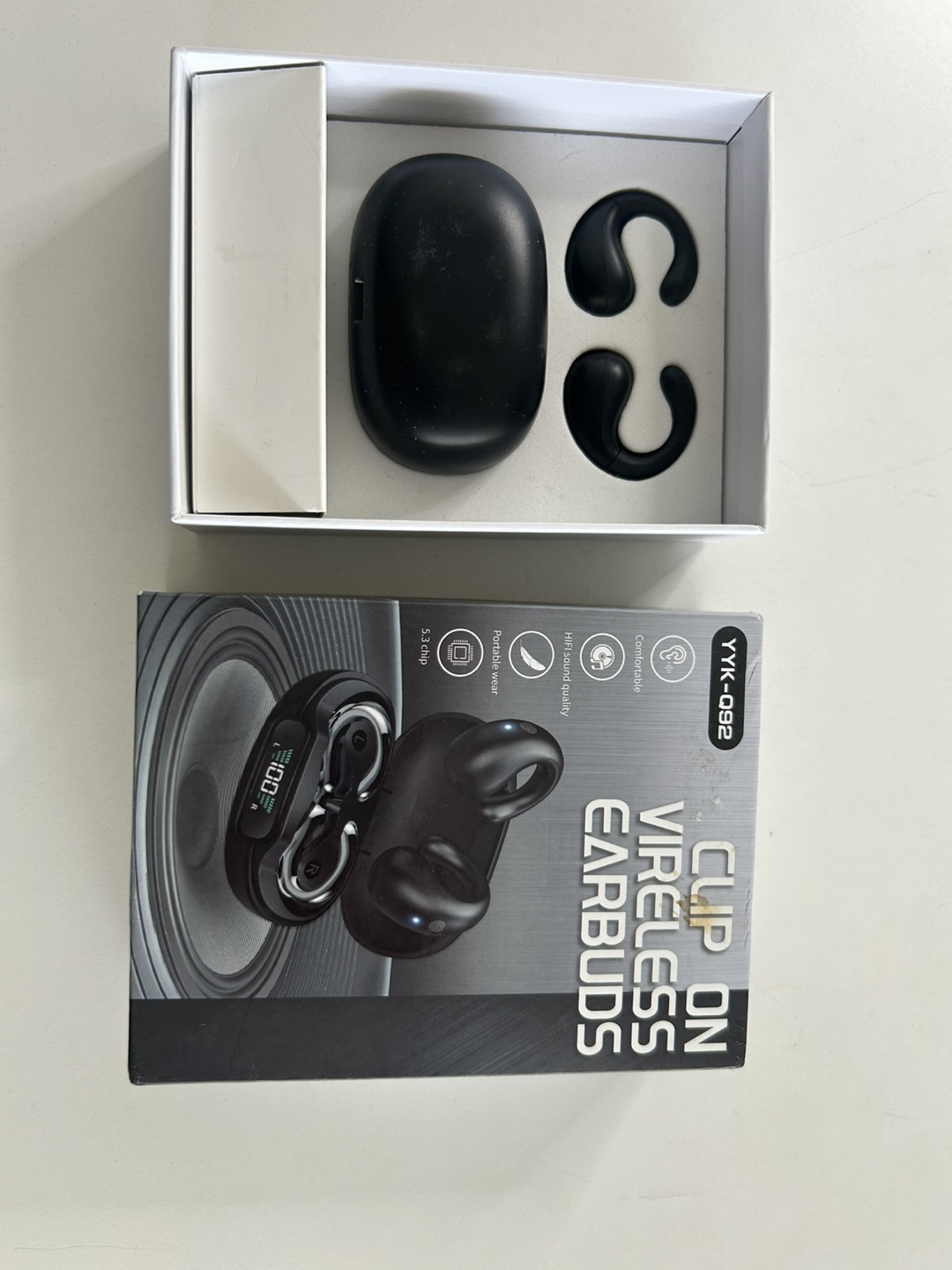 YYK-Q92 Clip On Wireless Earbuds - New in Box - photo 3