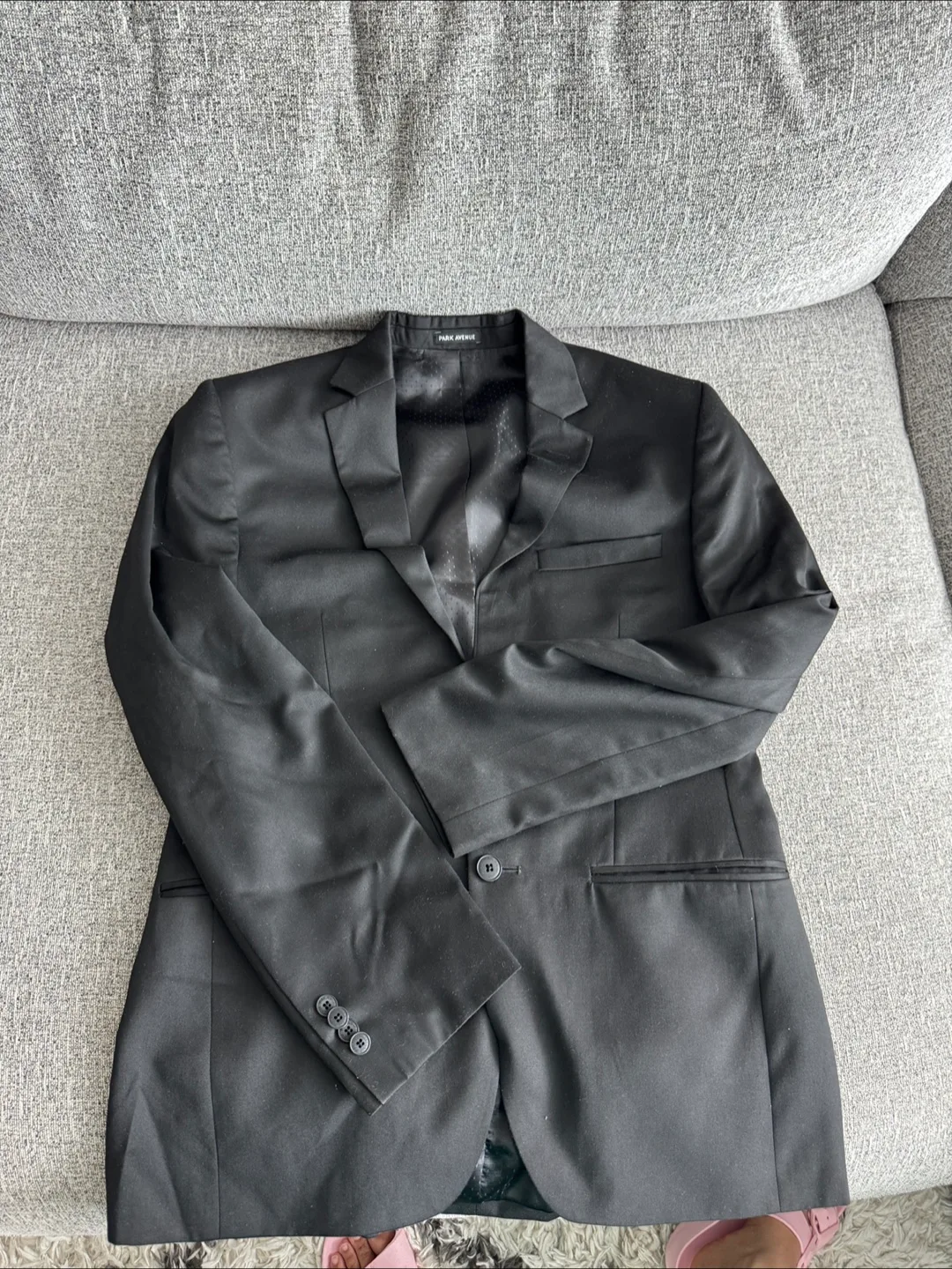 Park Avenue Black Suit Set - Jacket & Pants image indicator(4)