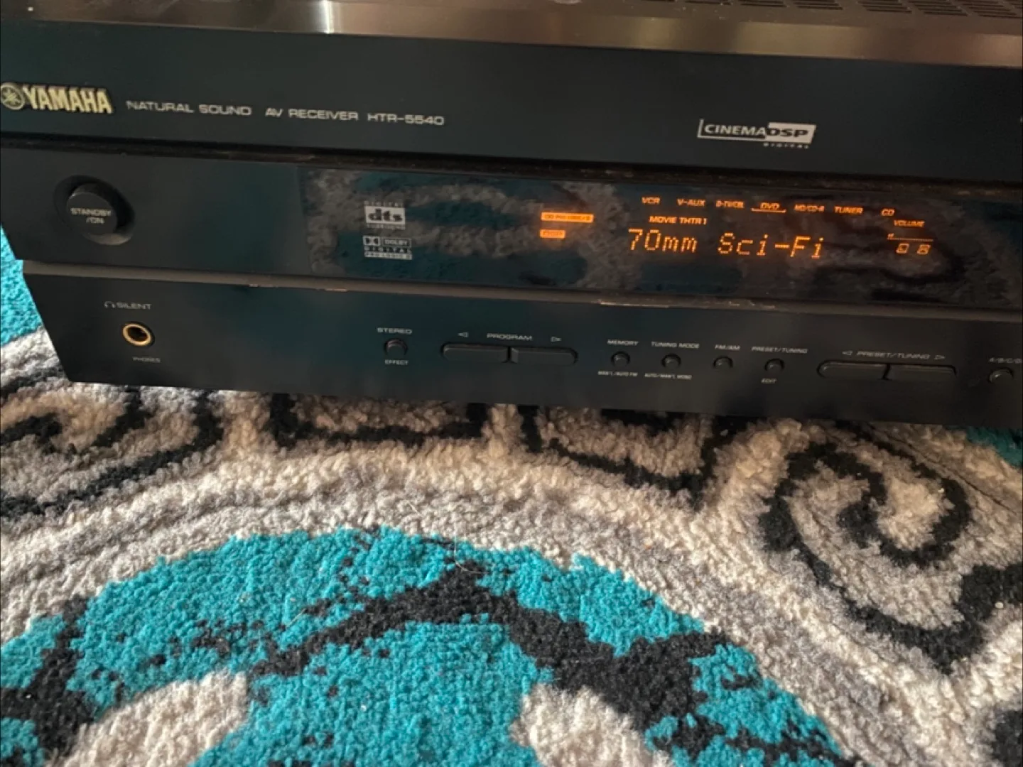 Yamaha HTR-5540 Natural Sound AV Receiver(no remote) thumbnail