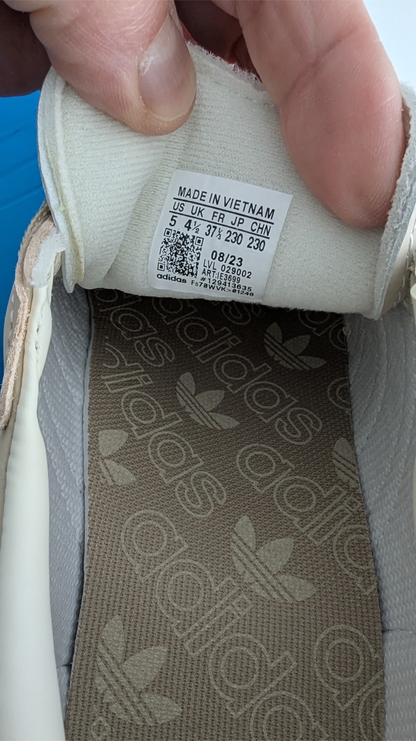 Adidas Spezial Cream/Brown - Size US 5 Women's - photo 4