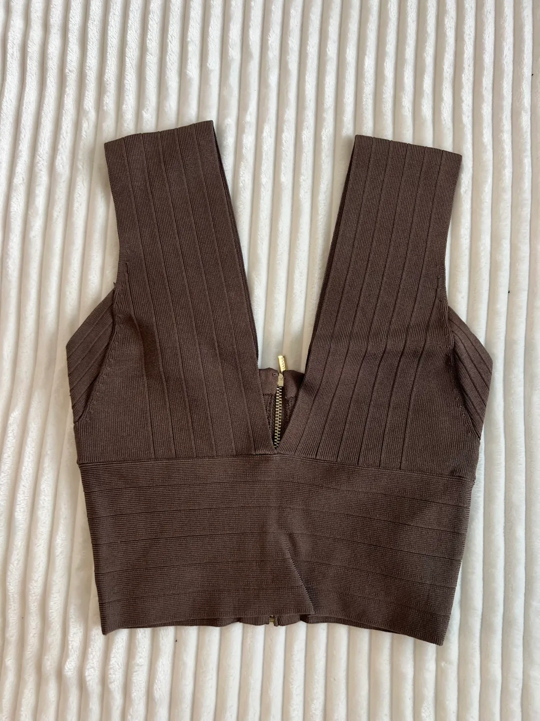 Marciano Olive Crop Top - Size S image indicator(2)