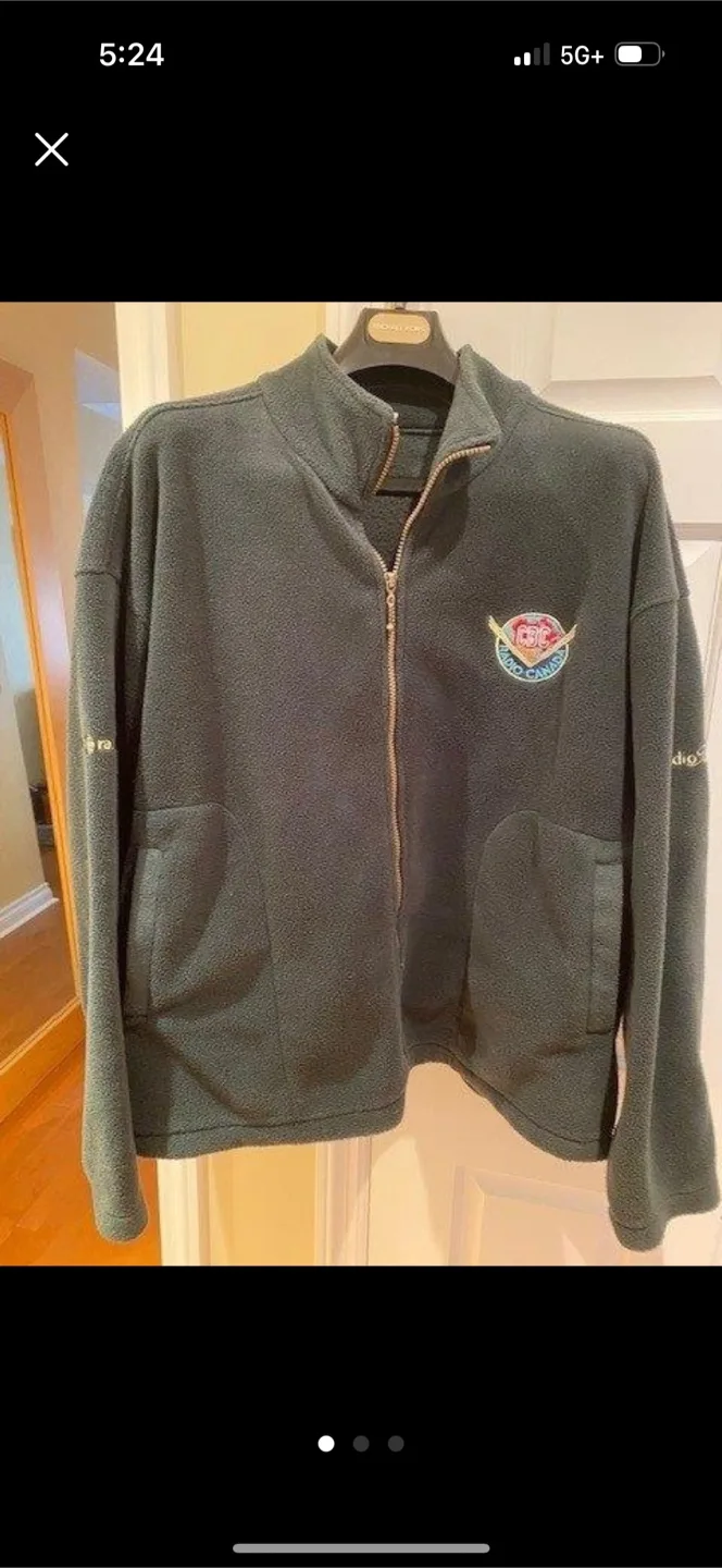 Vintage CBC Radio Canada Fleece Jacket thumbnail