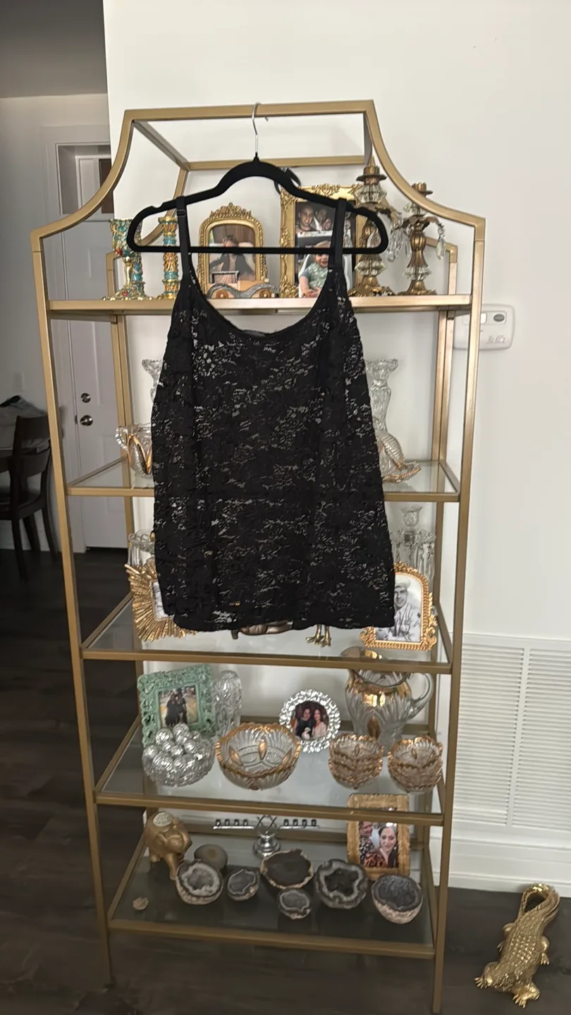 Black Lace Cami Top thumbnail
