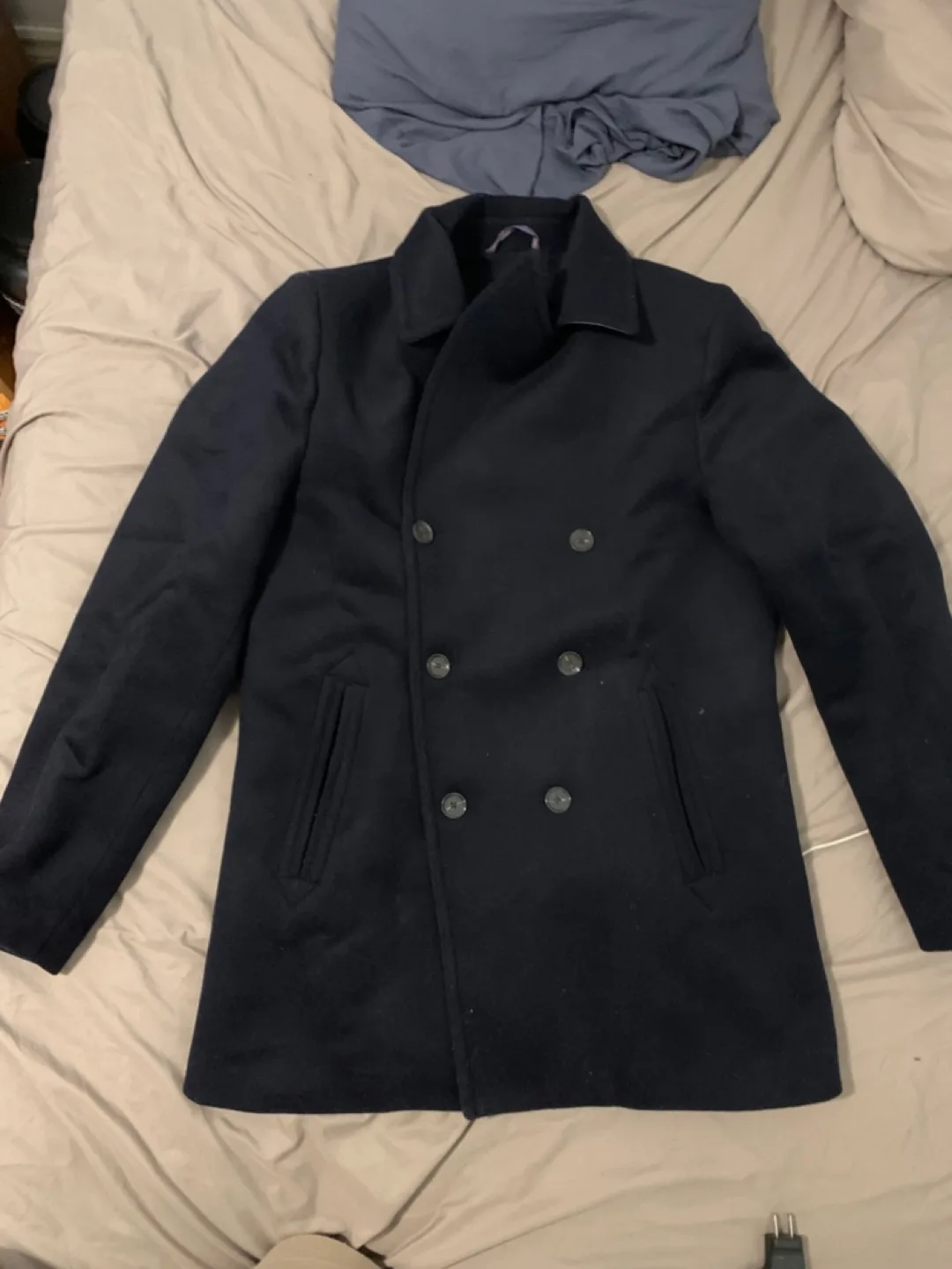 Haight & Ashbury Black Coat - Size M thumbnail