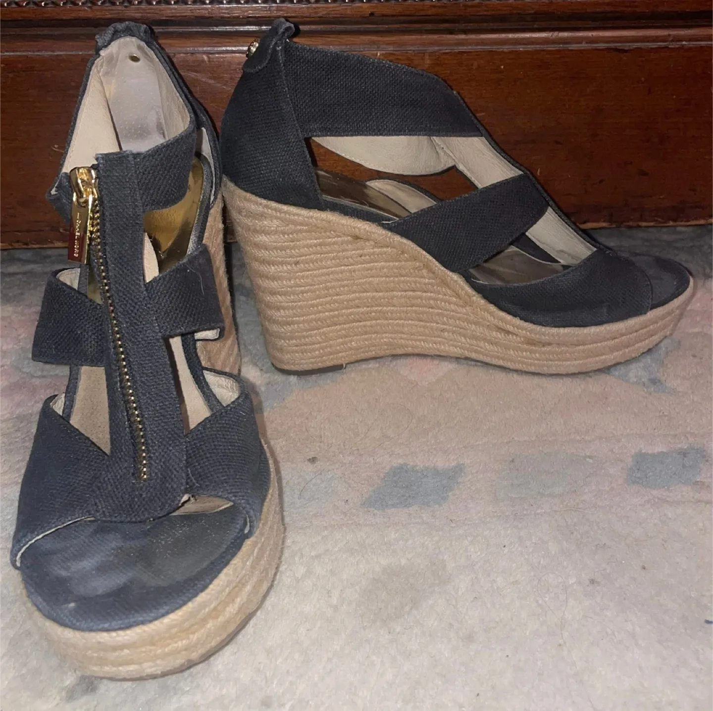 Michael Kors Damita Canvas Espadrille thumbnail