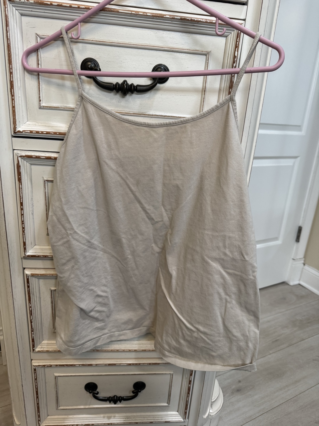 Beige Tank Top