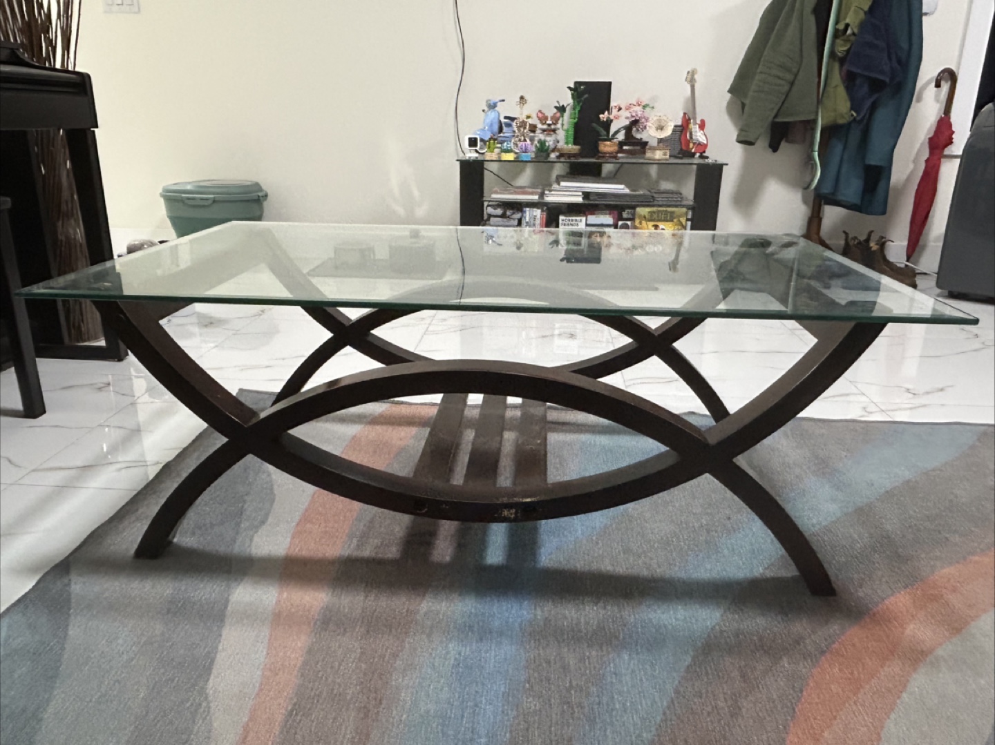 Glass Top Coffee Table