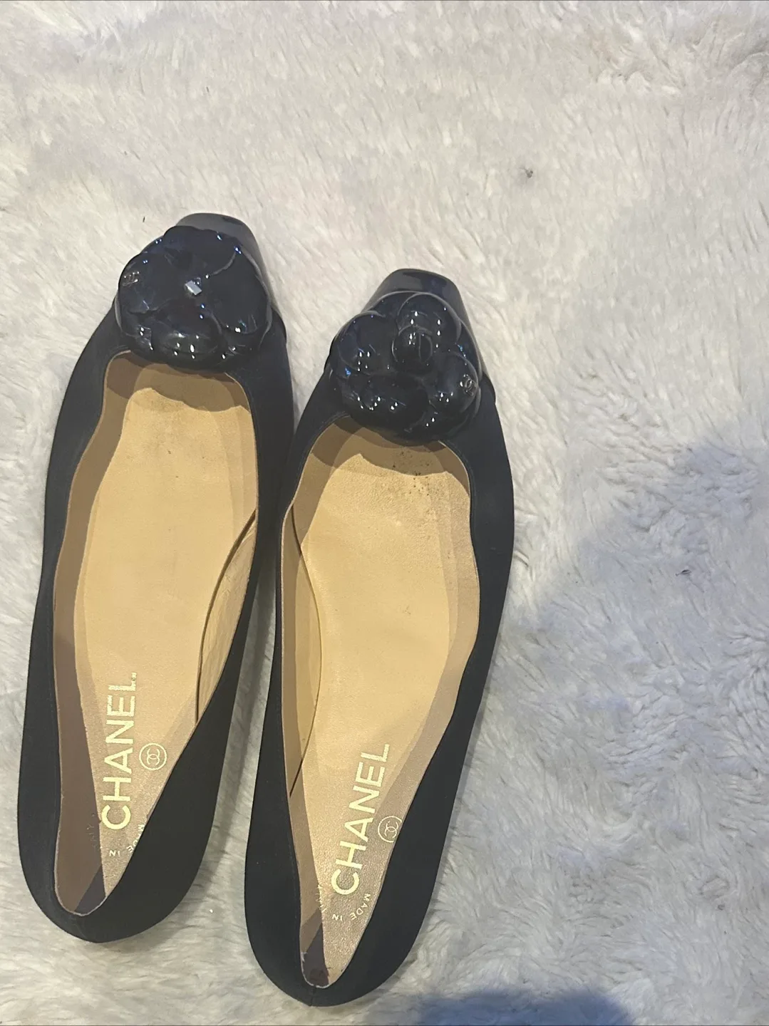 Chanel Black Ballet Flats thumbnail