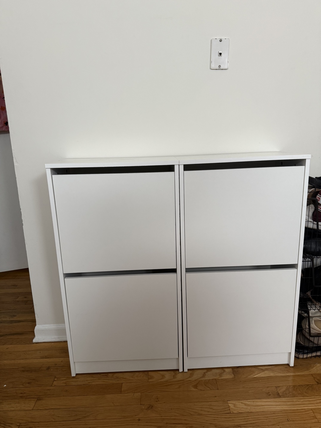 IKEA Hemnes Shoe Cabinet - White