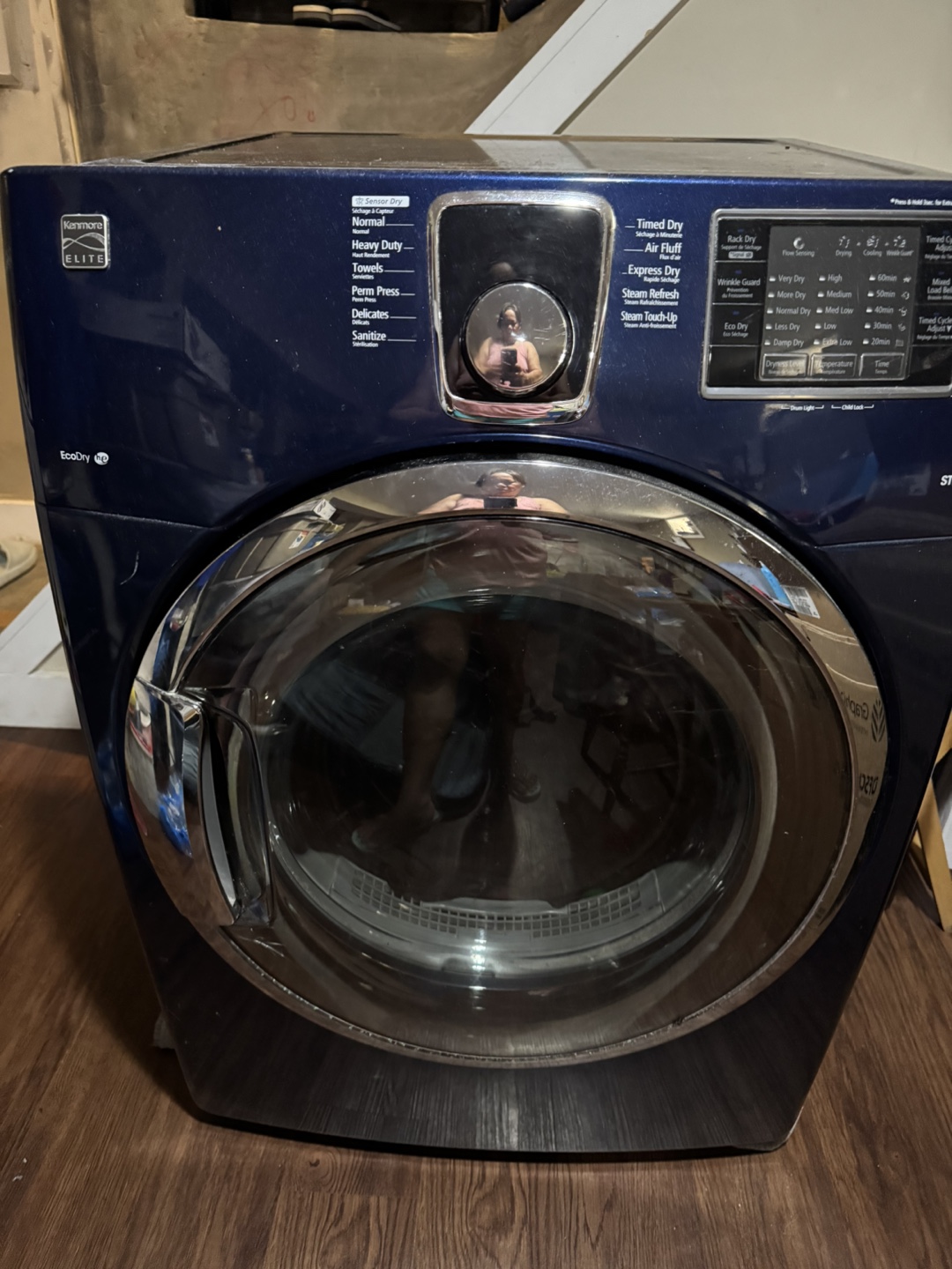 Kenmore Elite Front Load Washer - Blue - photo 2