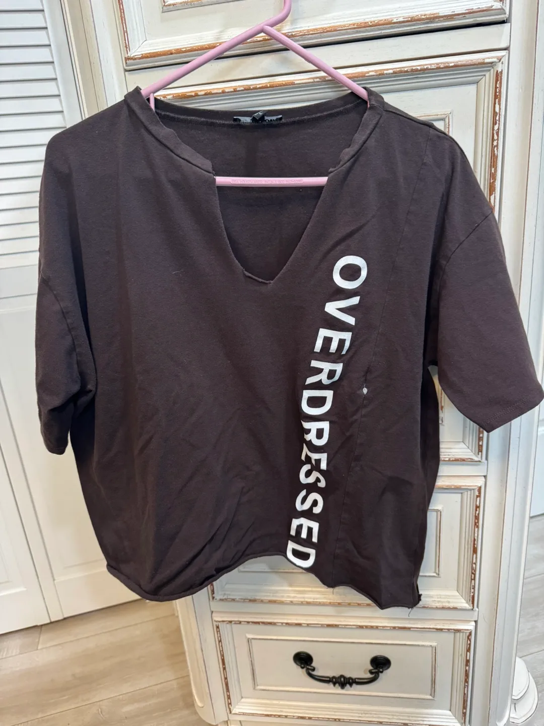 Brown Oversized T-Shirt thumbnail