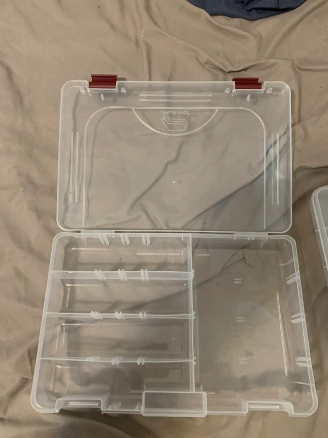 Two Clear Storage Boxes thumbnail