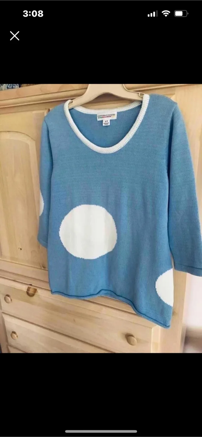 Brand new 100% cotton Sweater thumbnail