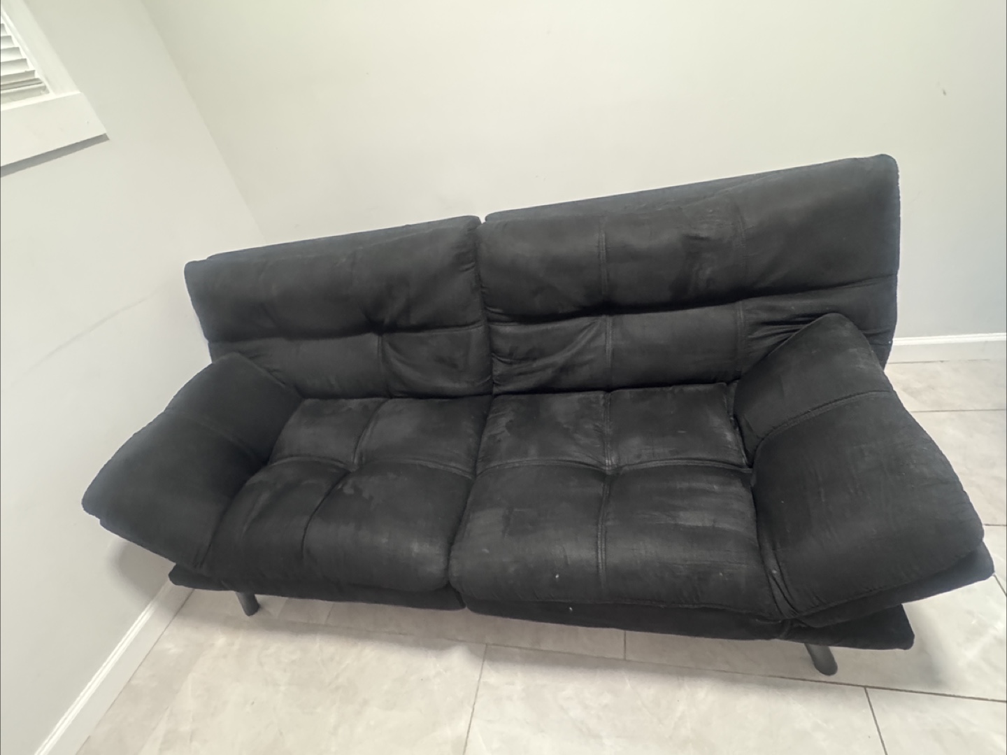 Black Futon Sofa Bed