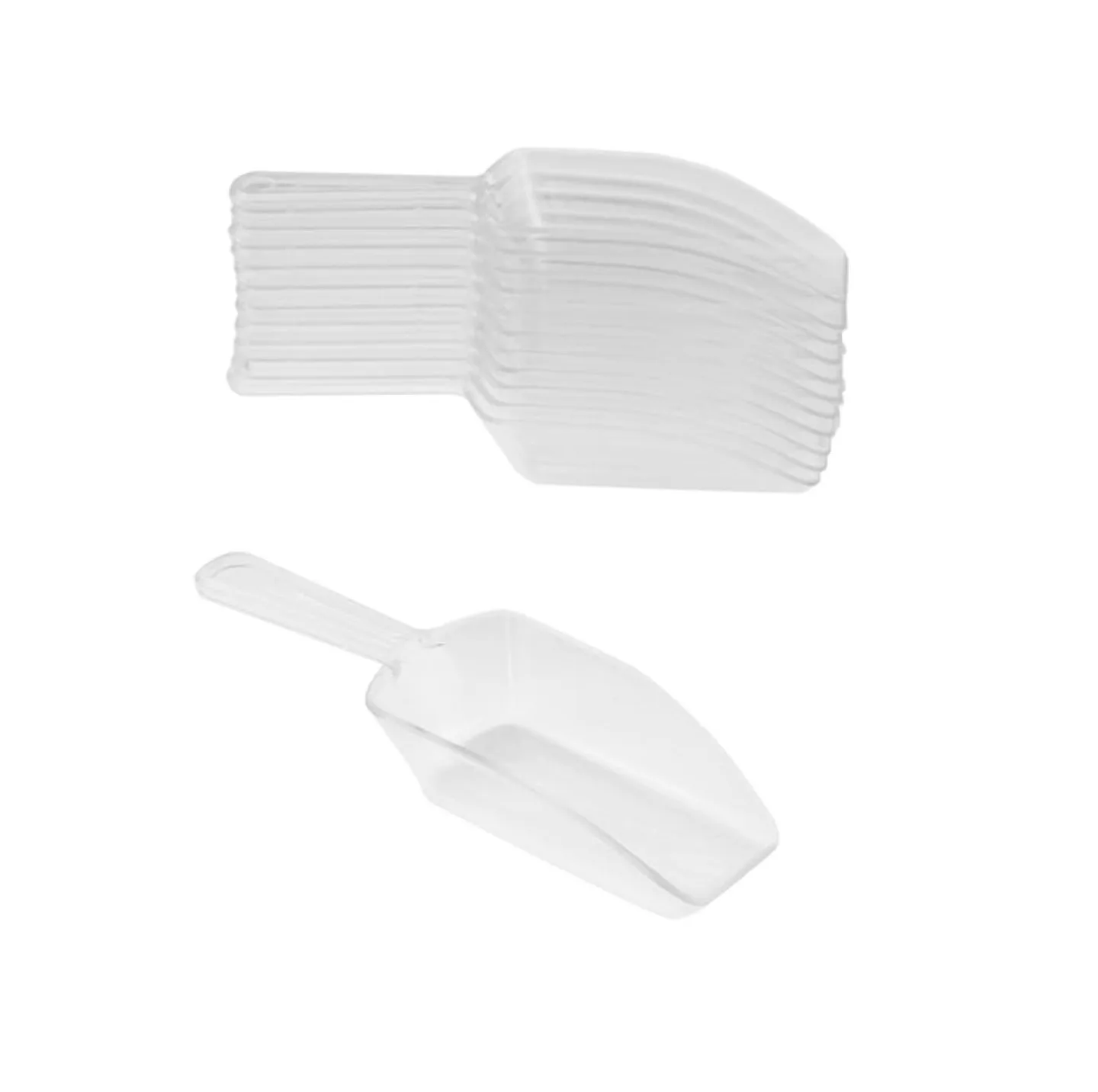 Clear Acrylic Scoops image indicator(3)