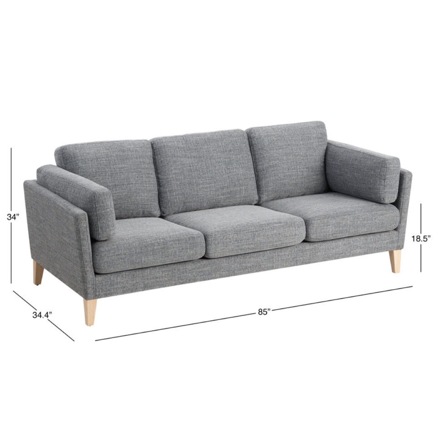 World Market Sofa & Ottoman (pick up today 6/29!) - photo 2