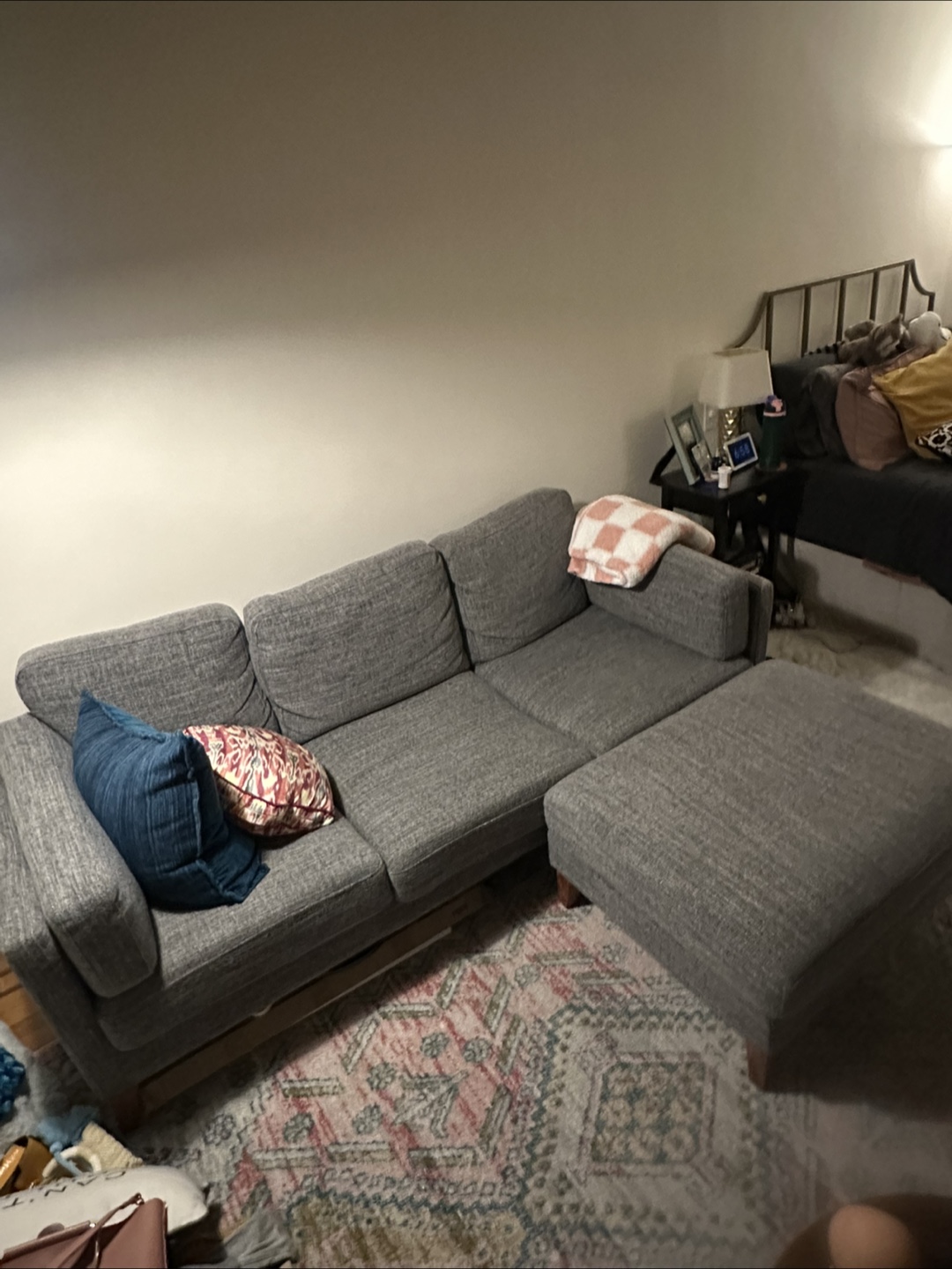 World Market Sofa & Ottoman (pick up today 6/29!) - photo 4