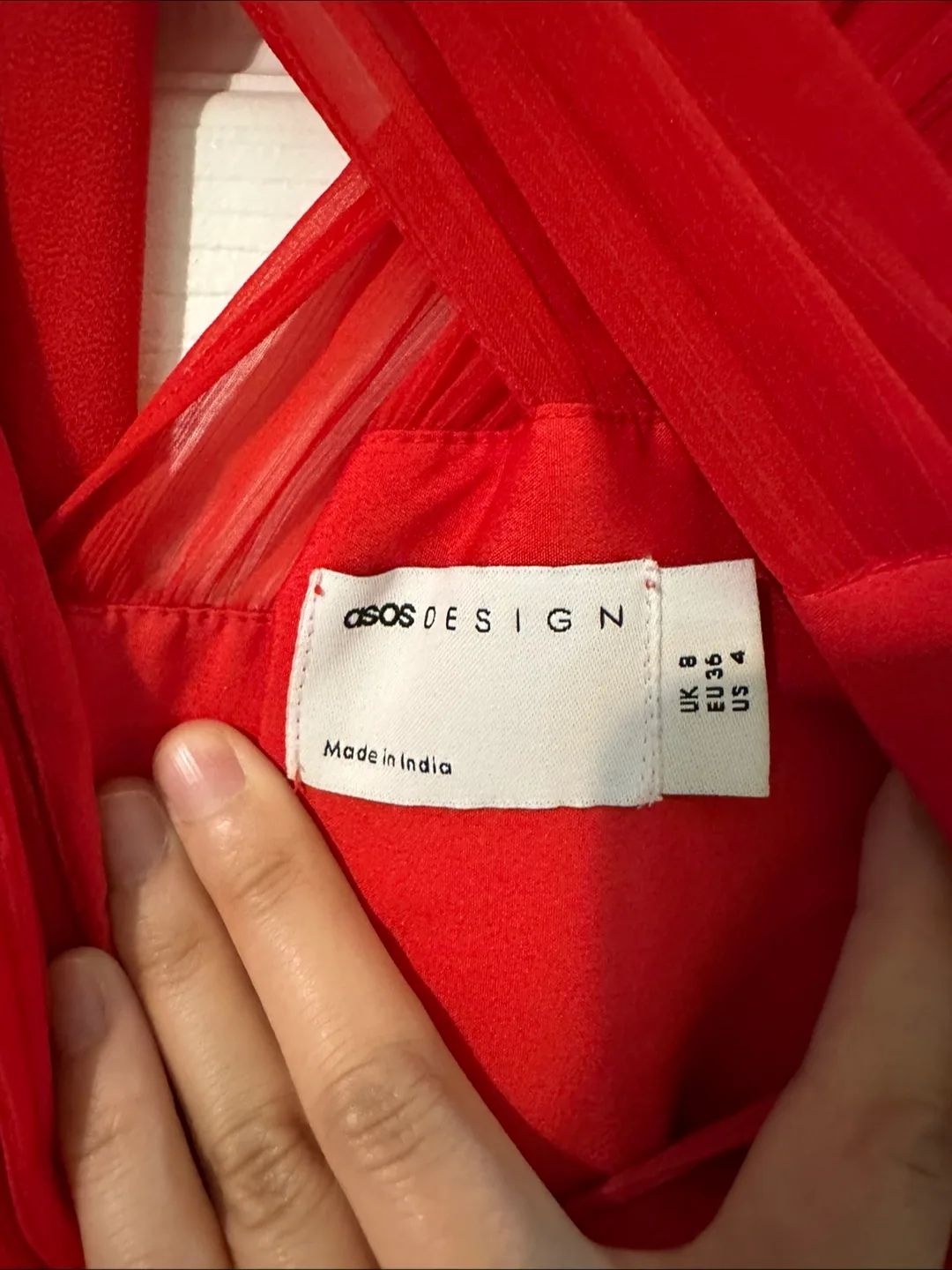 Red Dress - size 4 - ASOS image indicator(3)