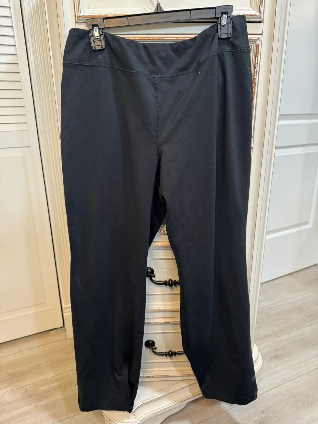 Women Active Flare Black Pants thumbnail