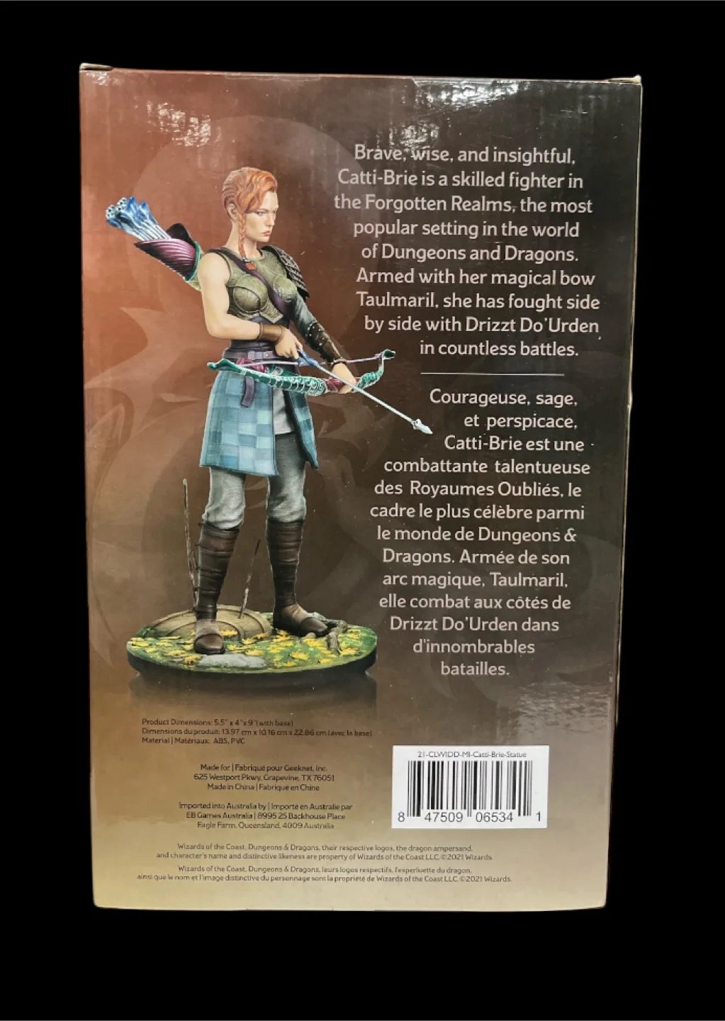 Dungeons & Dragons Catty-Brie Modern Icons Figure & Starter Set image indicator(3)