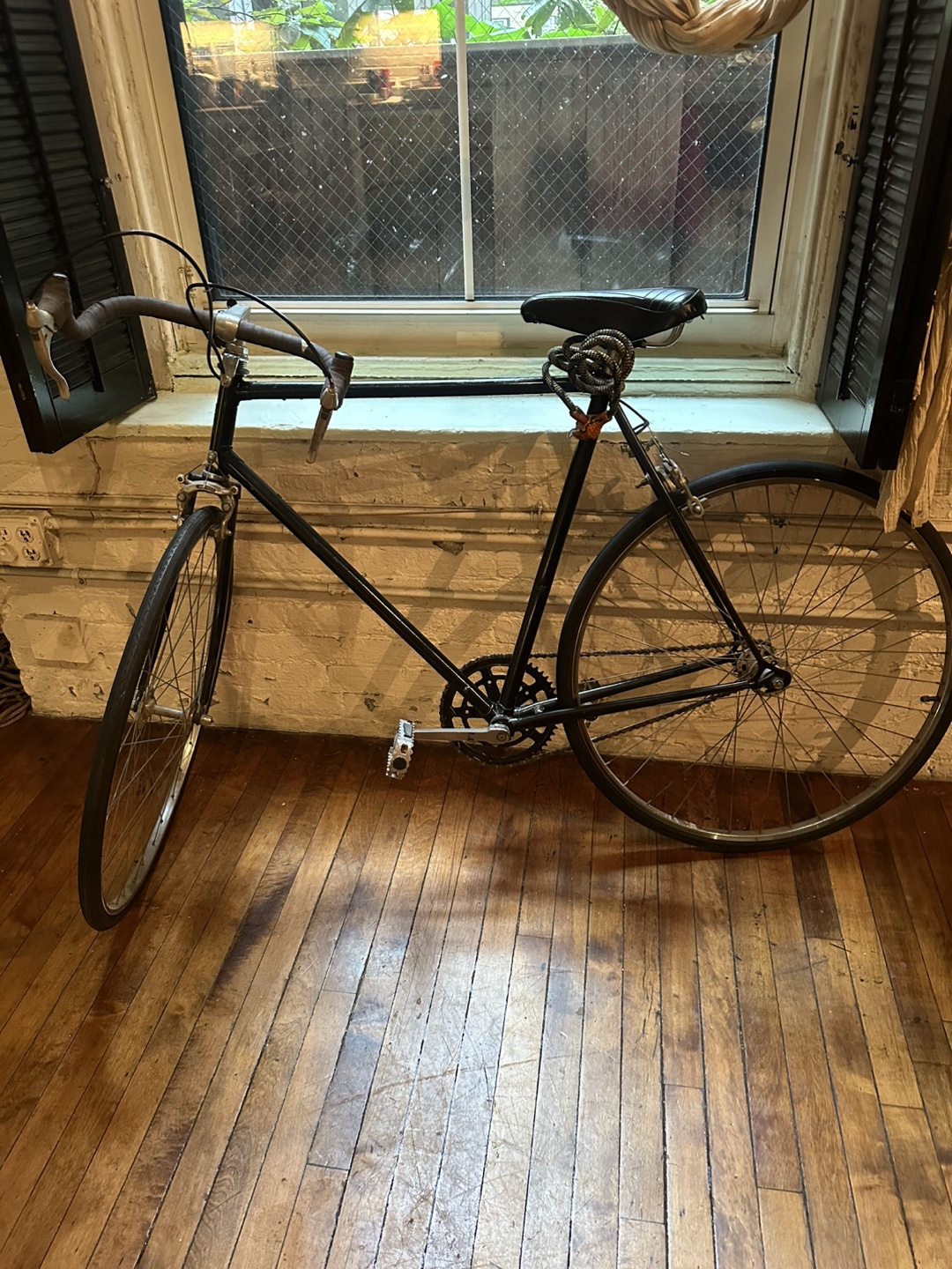 Vintage Raleigh 1 Speed Black Men’s Bike
