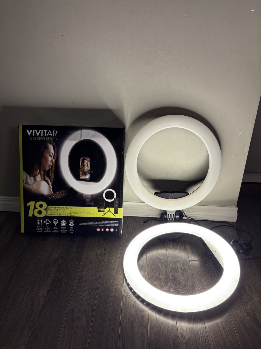 Vivitar 18" Creator Series Ring Light - photo 2