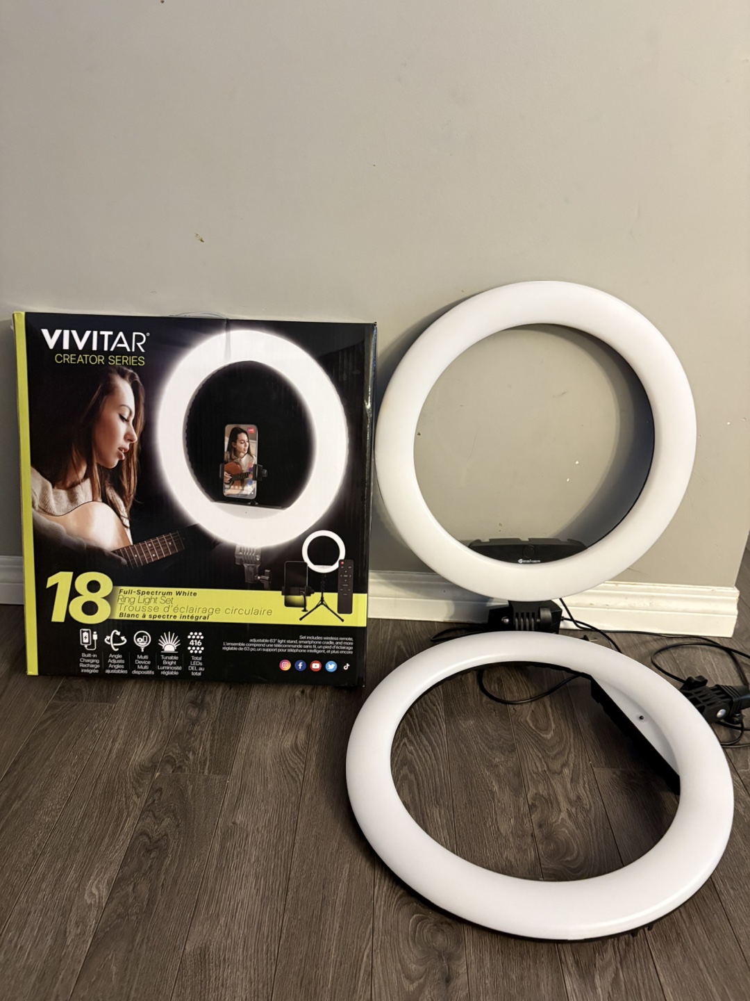 Vivitar 18" Creator Series Ring Light - photo 4