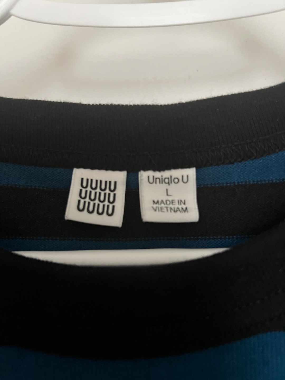 Uniqlo U Striped T-Shirt Dress - Size L - photo 2