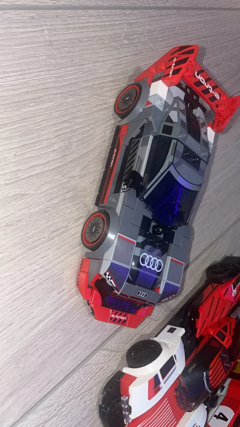 Lego cars, set of 3. Ferrari, audi, and porche image indicator(2)