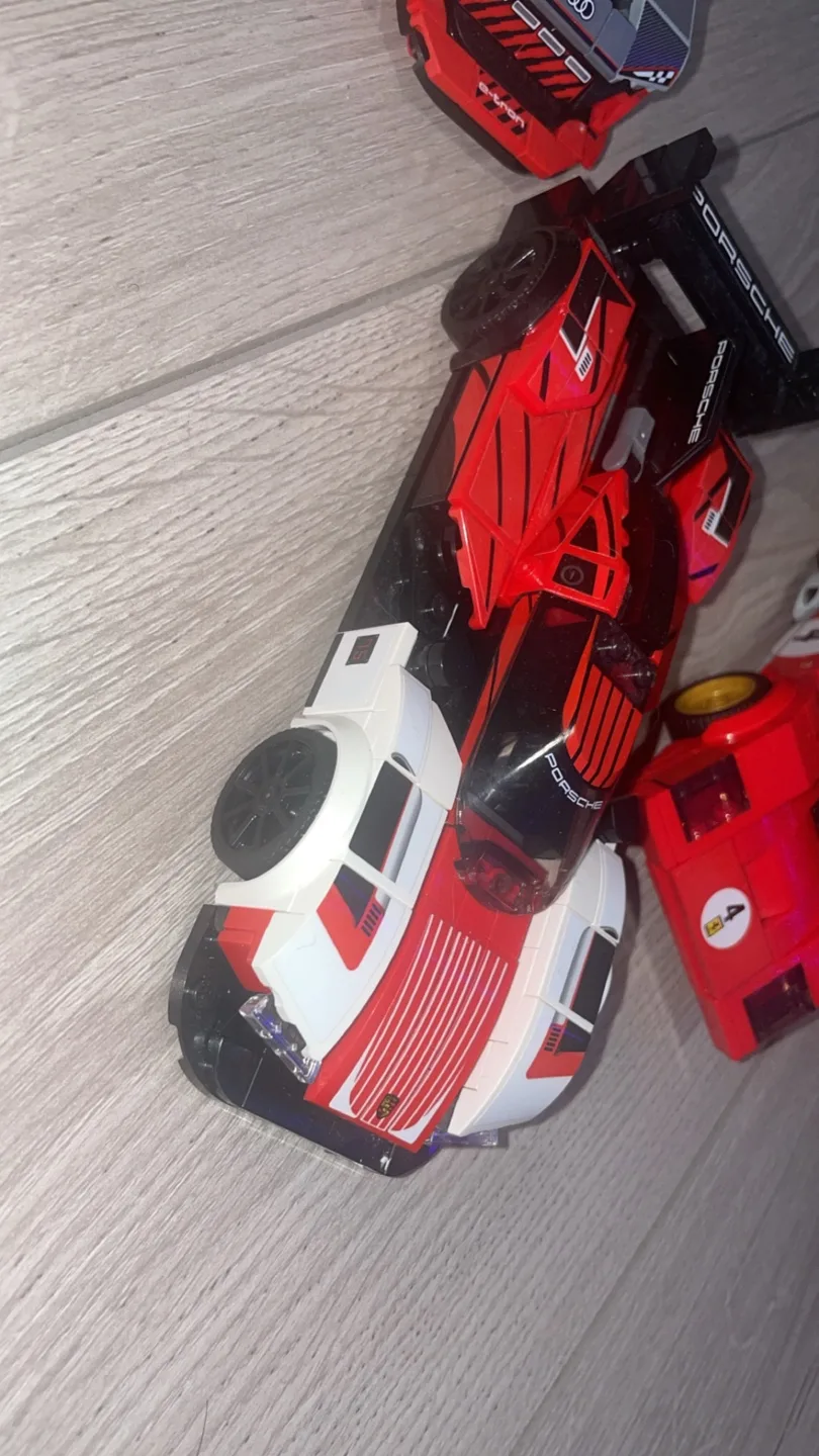 Lego cars, set of 3. Ferrari, audi, and porche image indicator(3)